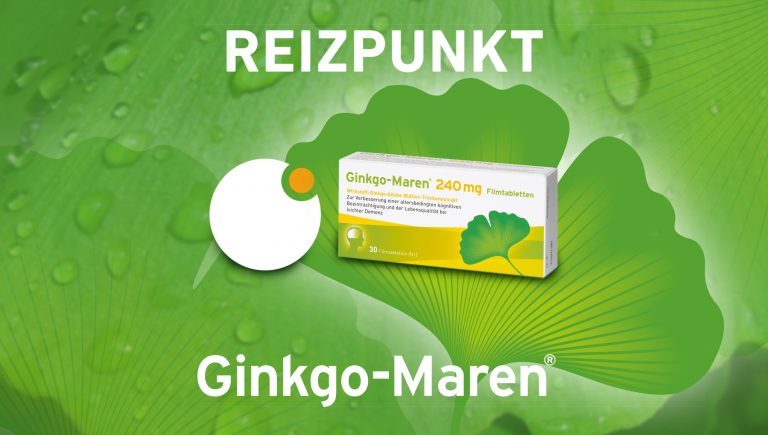 Ginkgo-Maren Produktpackaging